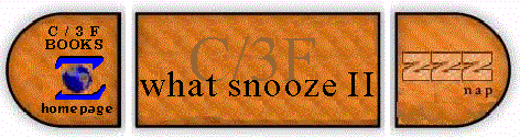 [ WHAT SNOOZE II ]